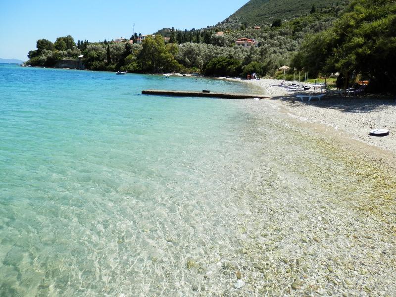 Lefkas Blue Hotel Nikiana Bagian luar foto